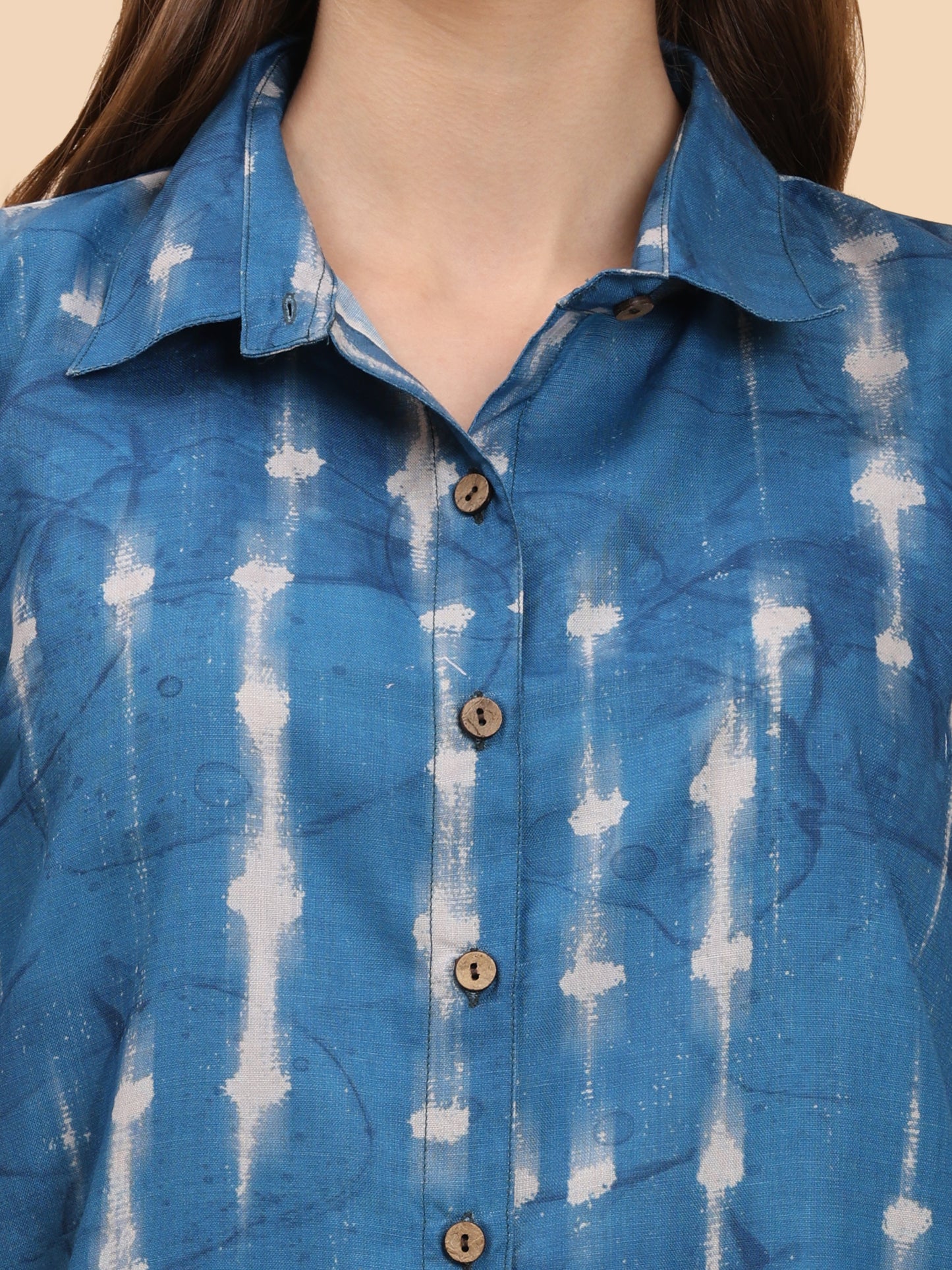 Noia Indigo Shirt with Trousers