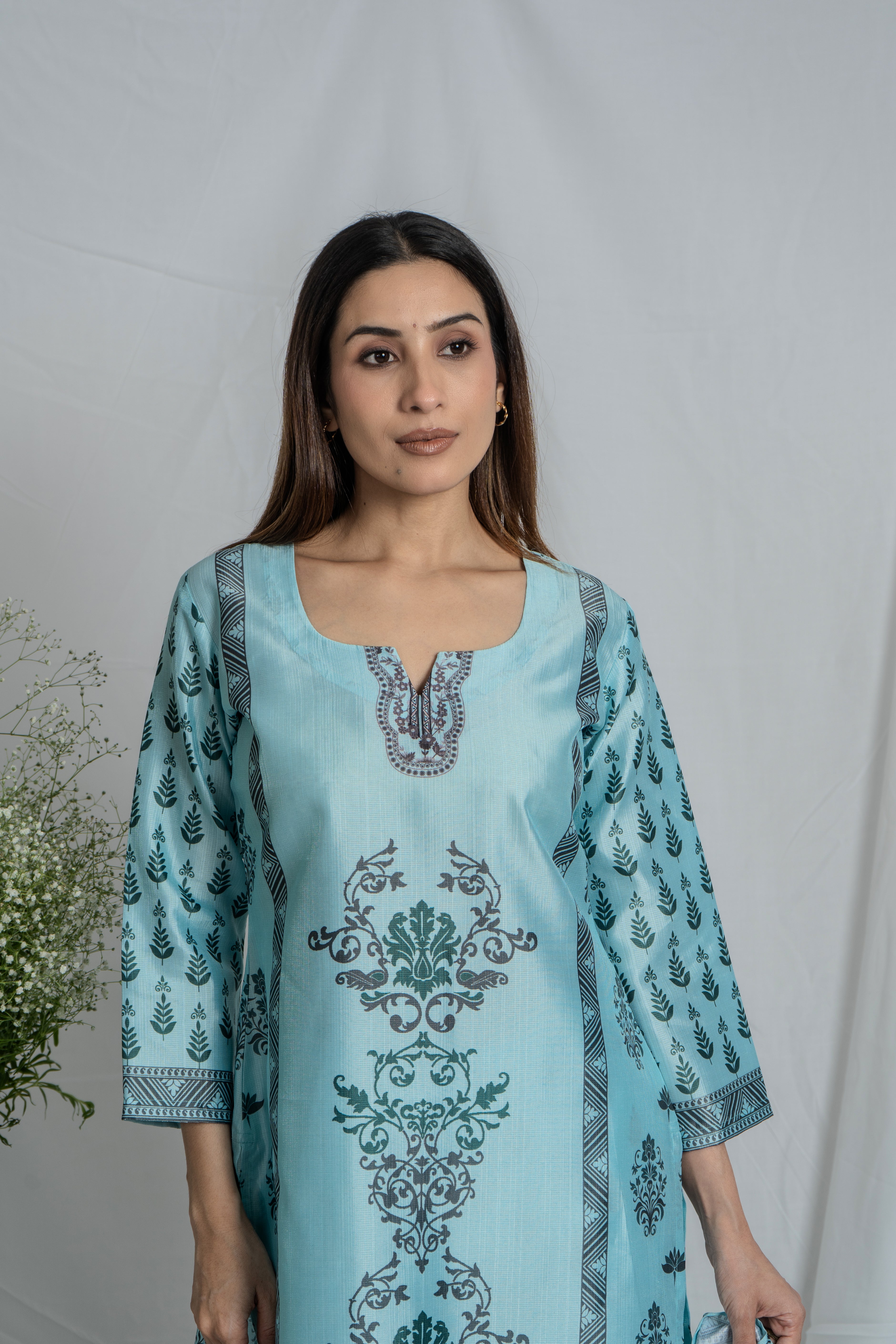festive kurta set Elevate Your Festive Wardrobe with the Blue Noia